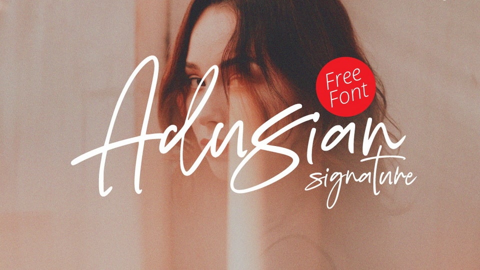 Adusian Signature Font: Adding a Relaxed and Earthy Feel to Your Creative Projects