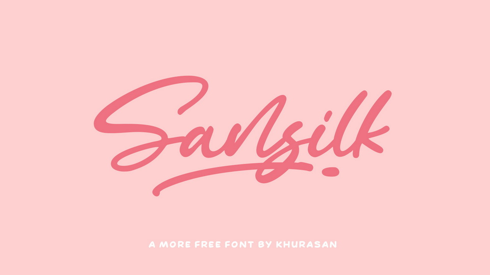 Sansilk Font: An Expressive Typeface for Powerful Design