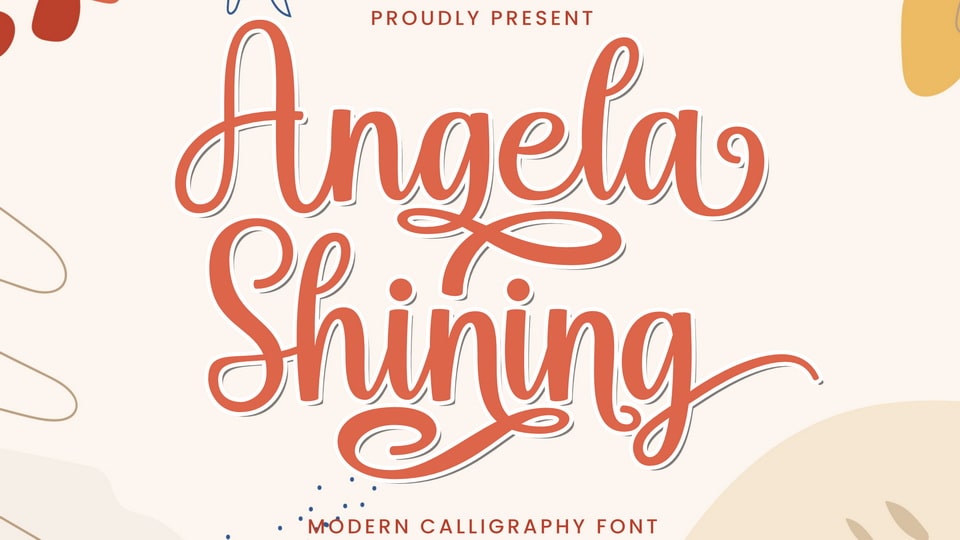 Angela Shining Font