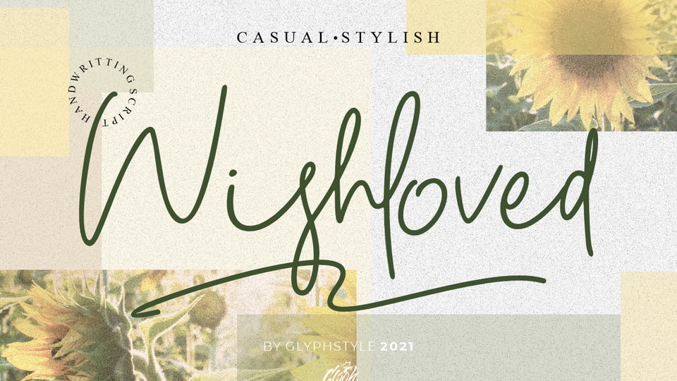 Wishloved: A Casual Stylish Handwritten Font