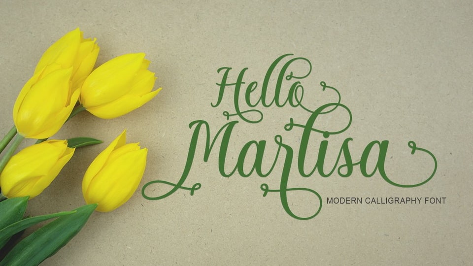 Marlisa: A Beautiful Handwritten Font