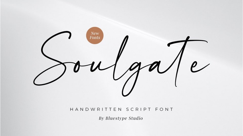 Soulgate - A Charming Handwritten Font