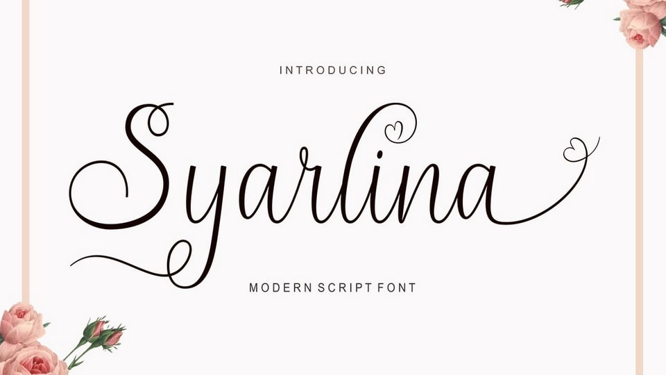 Syarlina: A Sweet and Fun Script Font