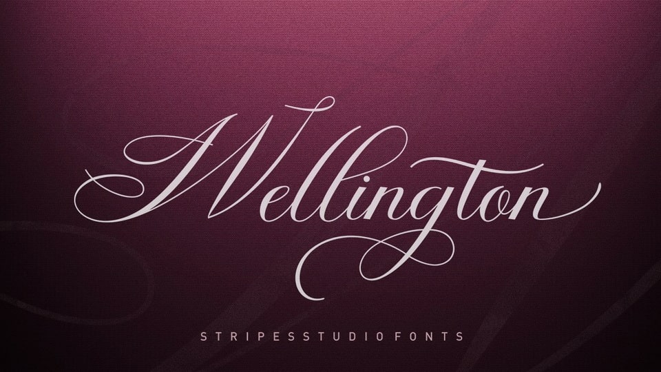 The Wellington: A Modern Handwritten Script