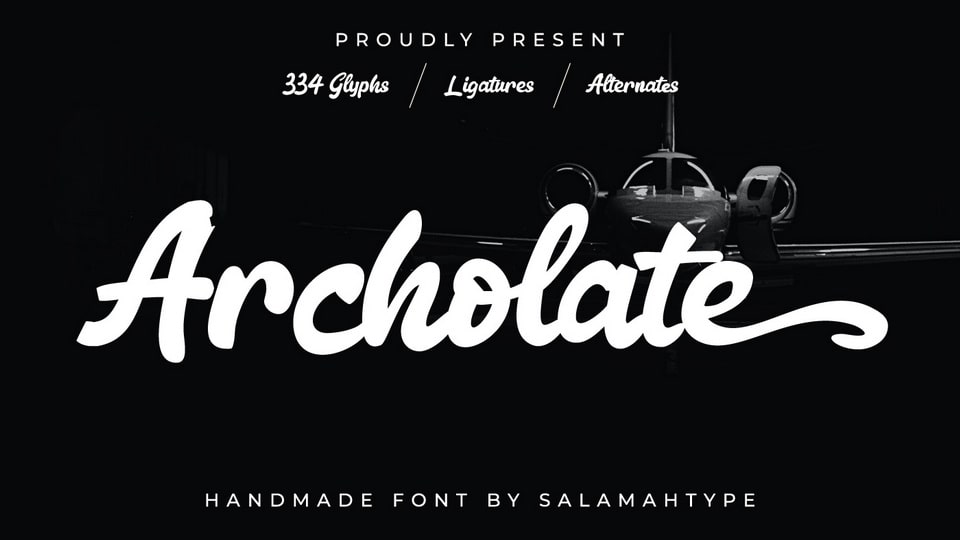 Archolate: A Classic Script Font with a Vintage Touch
