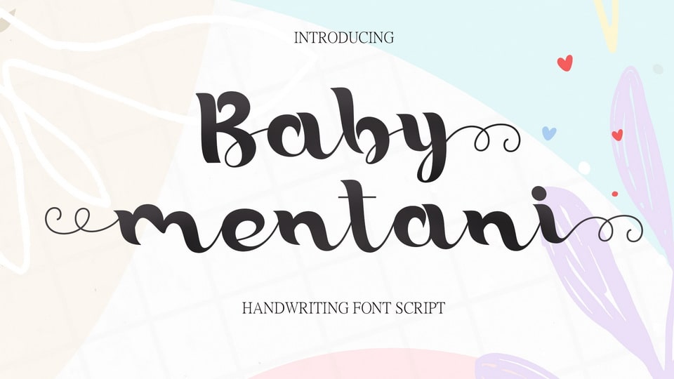 Baby Mentani: A Versatile Modern Classic Calligraphy Font