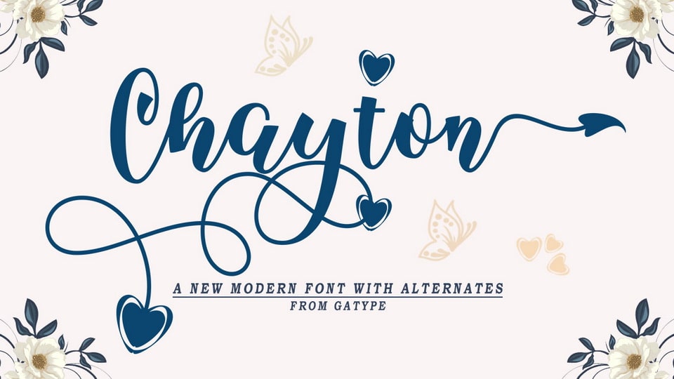 Chayton: A New Handcrafted Script Typeface