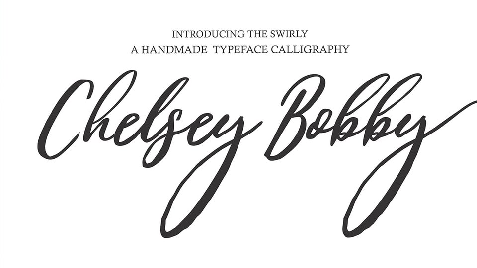 Chelsey Bobby: A Handwritten Font with a Touch of Fantasy