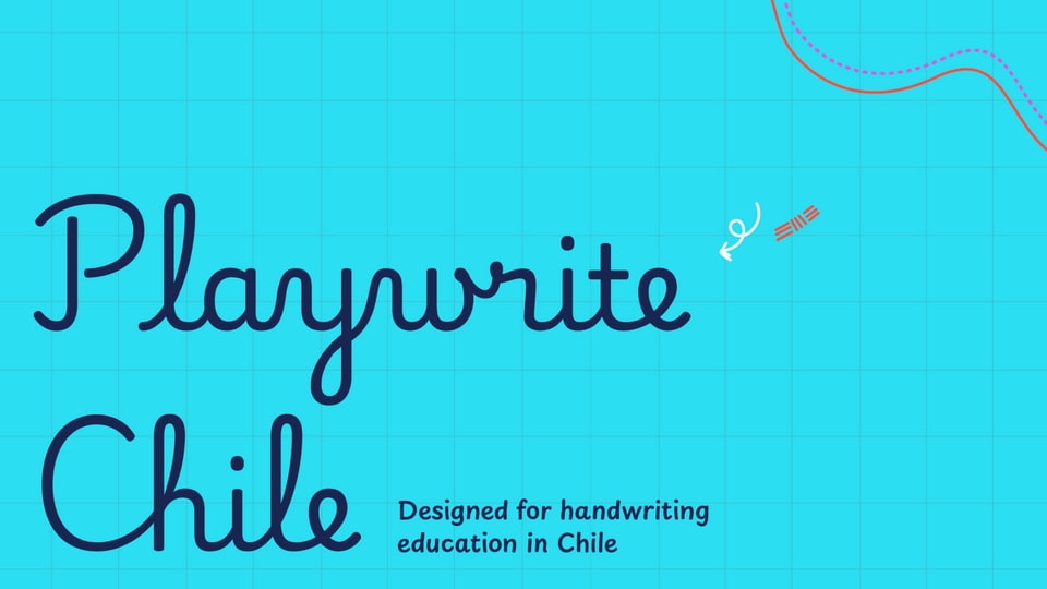 Playwrite: A Typeface Engine for Chilean Primary School Cursive
