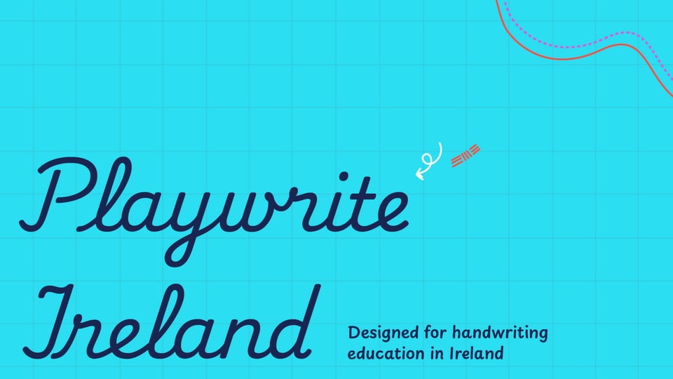Playwrite: A Typeface Engine for Primary School Cursive Fonts