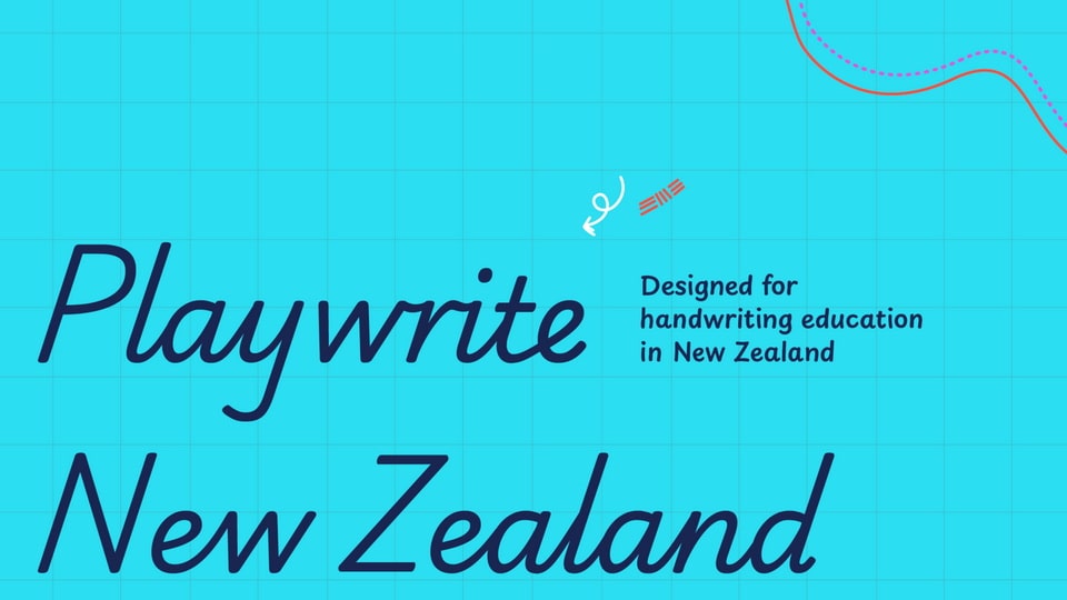 Playwrite: A Typeface Engine for Generating New Zealand Primary School Cursive Fonts