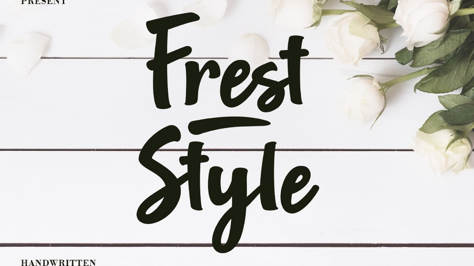 Fresh Style: A Versatile Hand Lettering Font