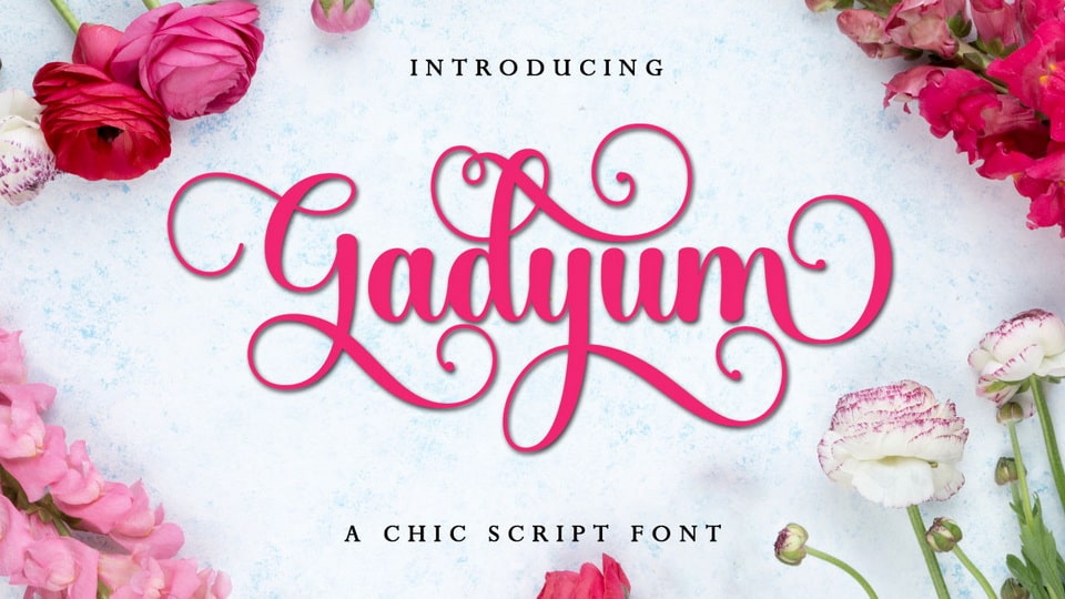 Gadyum: A Versatile Font for All Your Design Needs