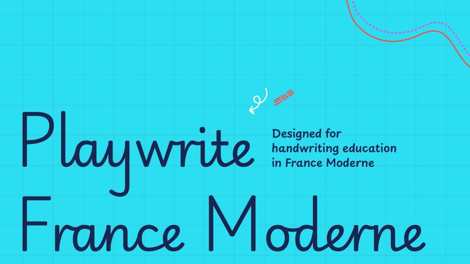 Playwrite: A Typeface Engine for Generating Primary School Cursive Fonts