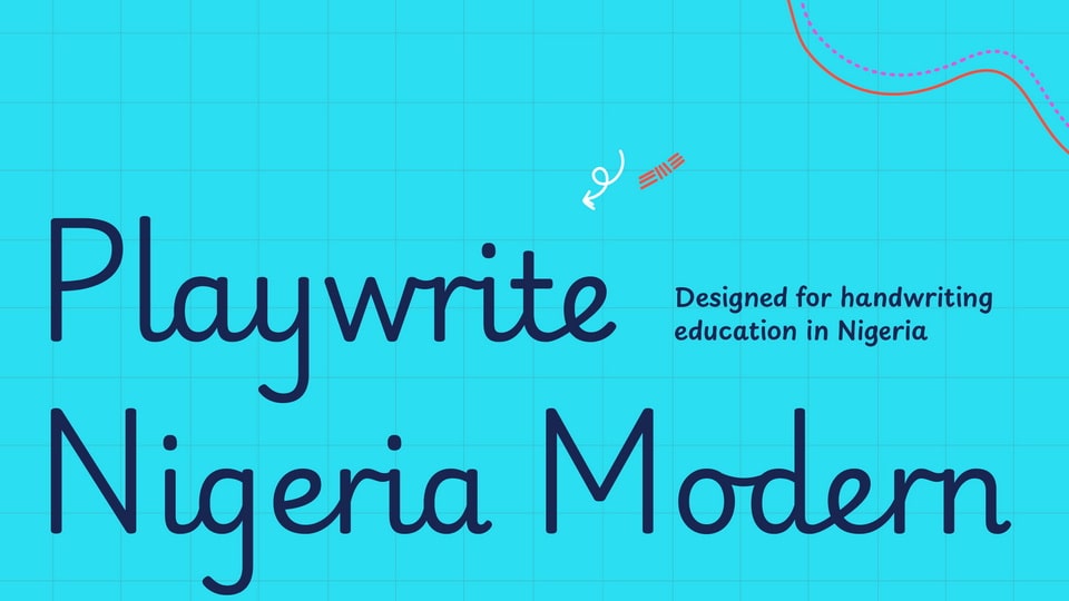 Playwrite: A Typeface Engine for Creating Primary School Cursive Fonts in Nigerian Languages