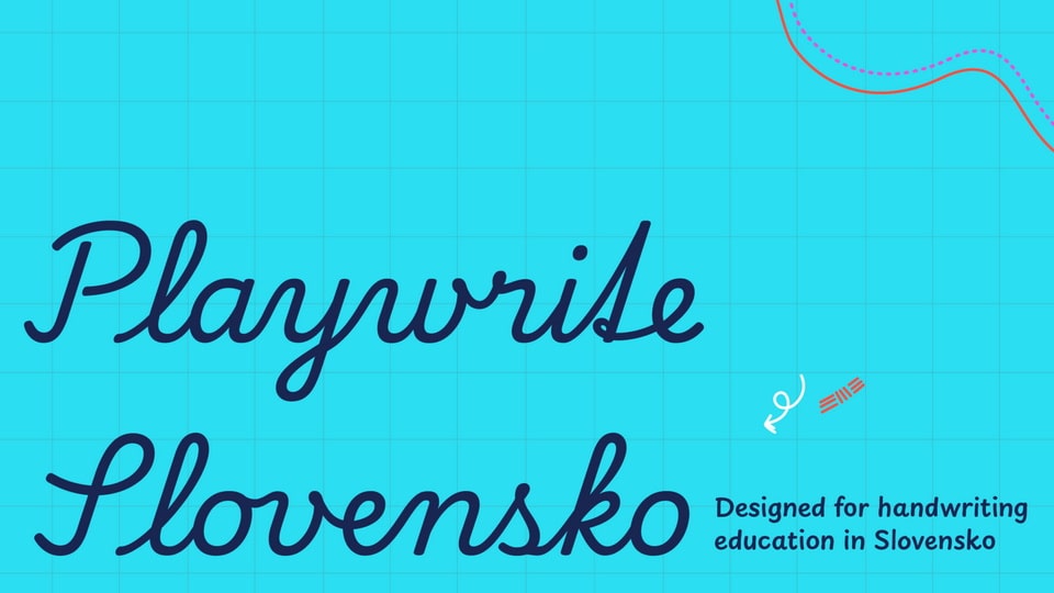 Playwrite: A Typeface Engine for Primary School Cursive Fonts