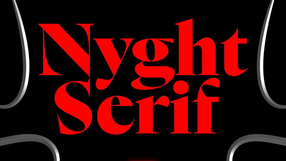 

Nyght Serif Font