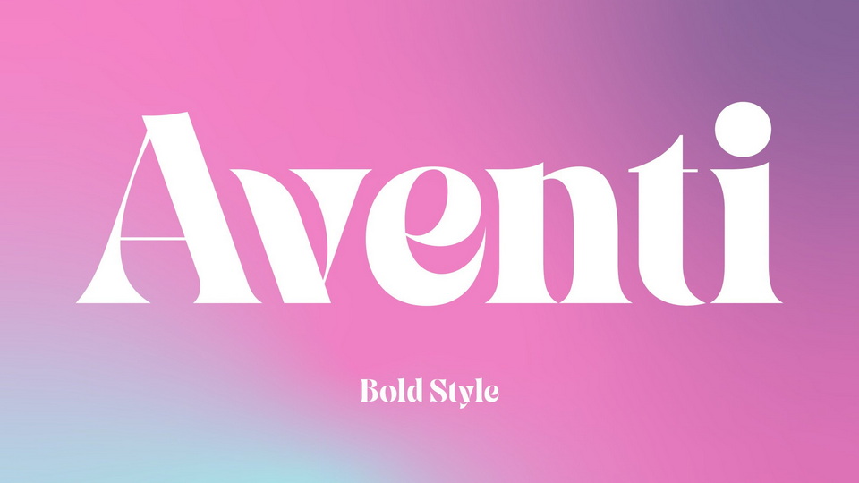 

Aventi: An Elegant and Sophisticated Serif Font