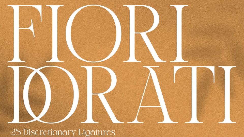 

Fiori Dorati - An Elegant and Sophisticated Serif Font