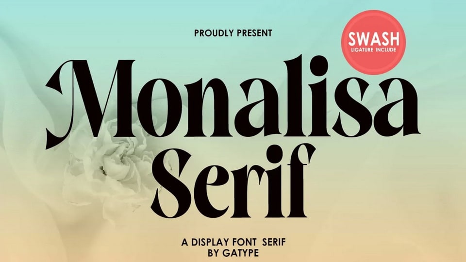 

Monalisa Serif: An Elegant and Versatile Serif Typeface