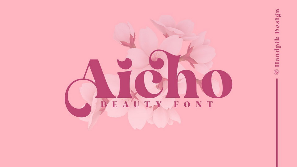 Timeless Elegance of Aicho Font: Perfect for Branding, Invitations, and More