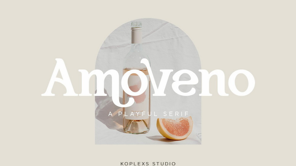  Amoveno: A Stunning Modern Vintage Font with Endless Possibilities