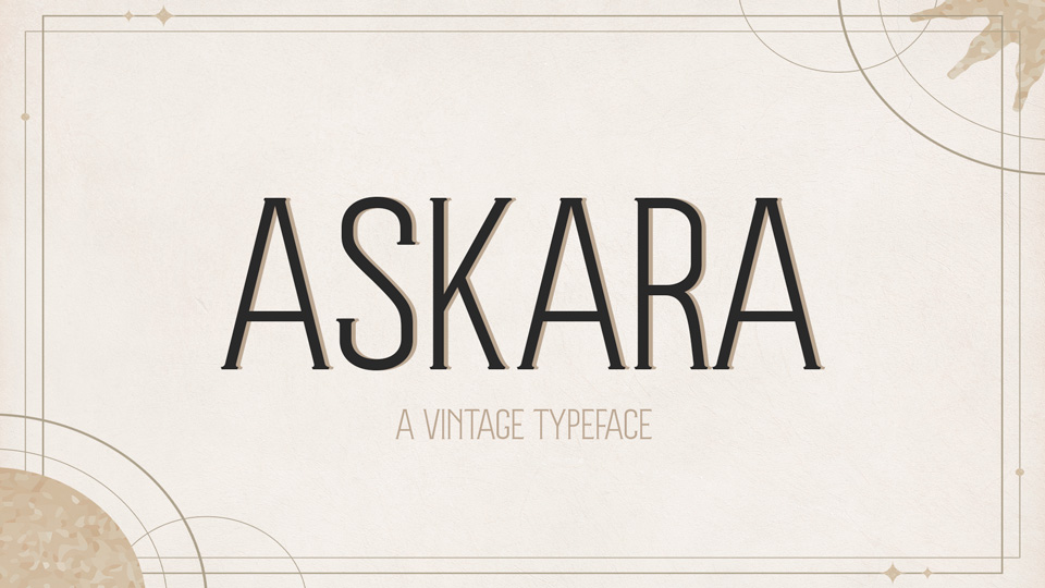 

AT Askara: A Classic Serif Font with a Timeless Appeal