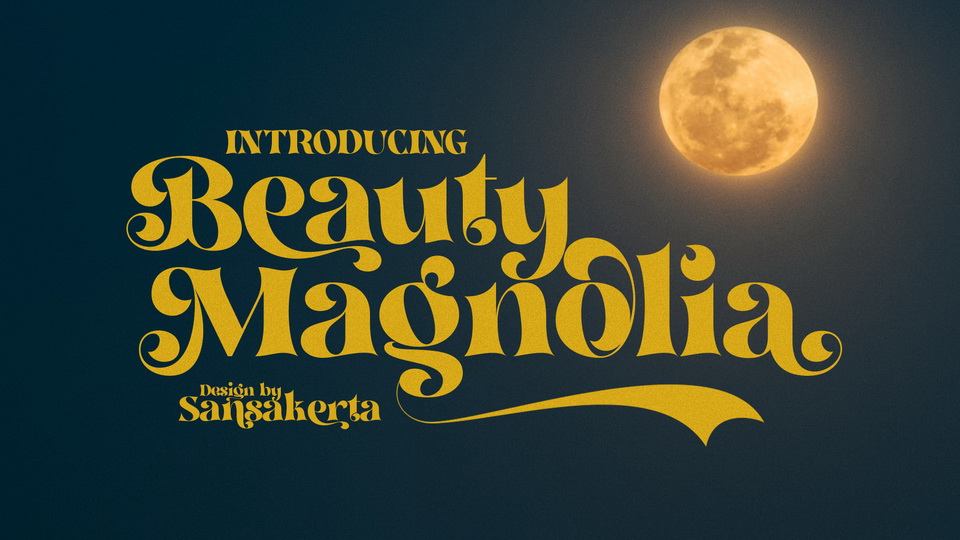 

The Beauty Magnolia Font: Create Unique and Beautiful Curves and Shapes in Seconds