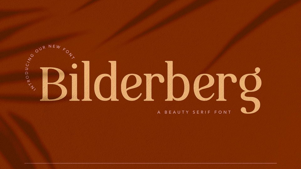 

Bilderberg: A Stunning Font Blending Modern and Vintage Elements