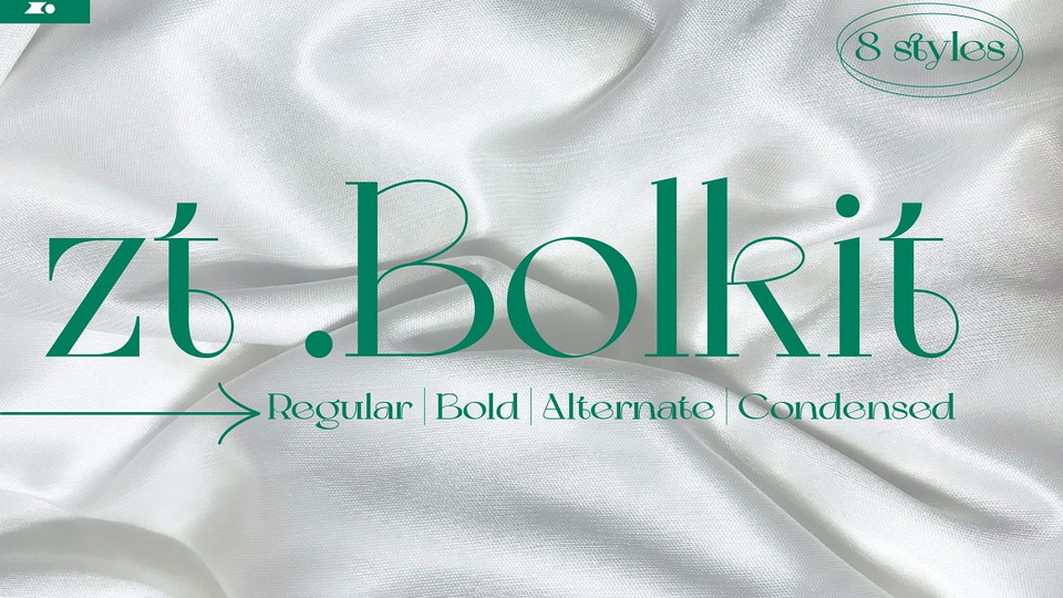  Zt Bolkit: A One-of-a-Kind Serif Typeface in Two Distinct Styles