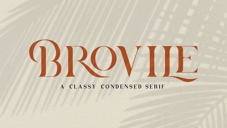 

Brovile: A Unique Wedge Serif Font with a Perfect Blend of Retro and Modern
