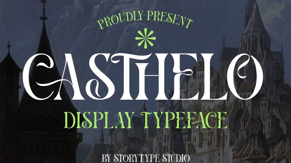 
Casthelo: An Elegant & Luxury Serif Typeface