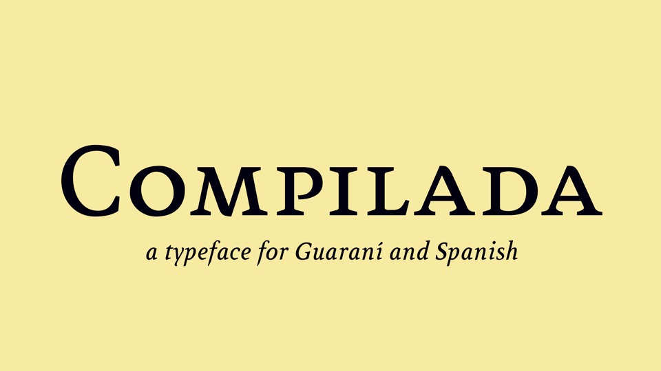 

Compilada: An Elegant and Timeless Serif Typeface Perfectly Suited for Literary Texts