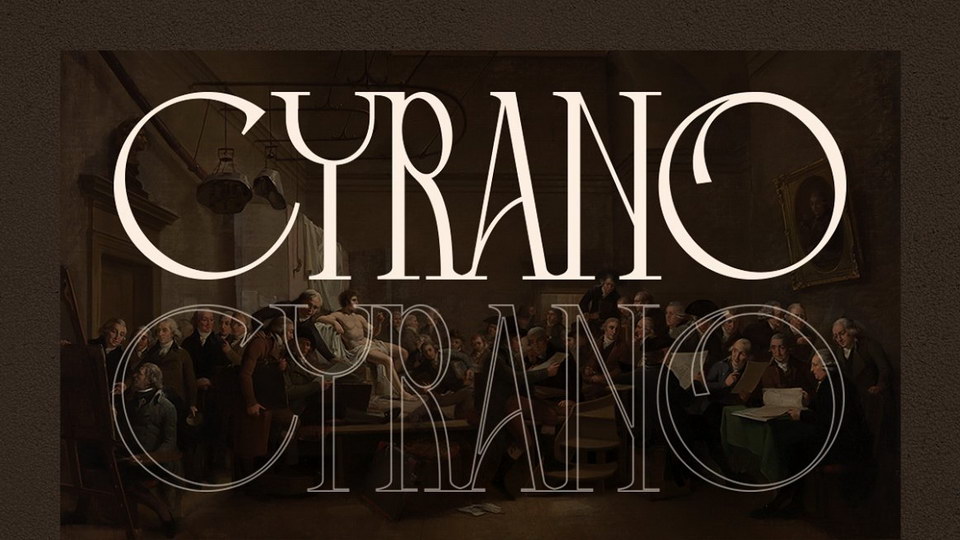 

 Cyrano - An Elegant, Chic Font for Fashion-Themed Projects