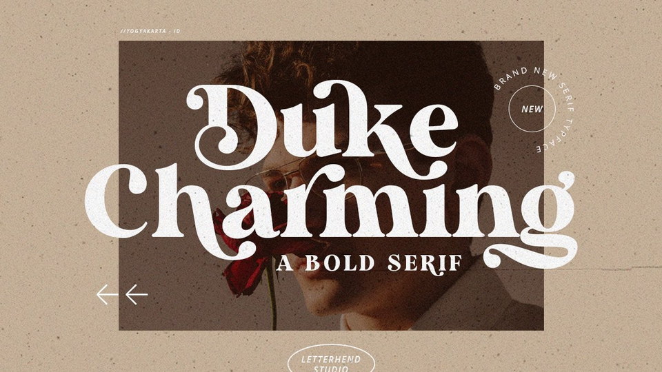 

Duke Charming: A Modern Semi Bold Serif Typeface for Quality Projects