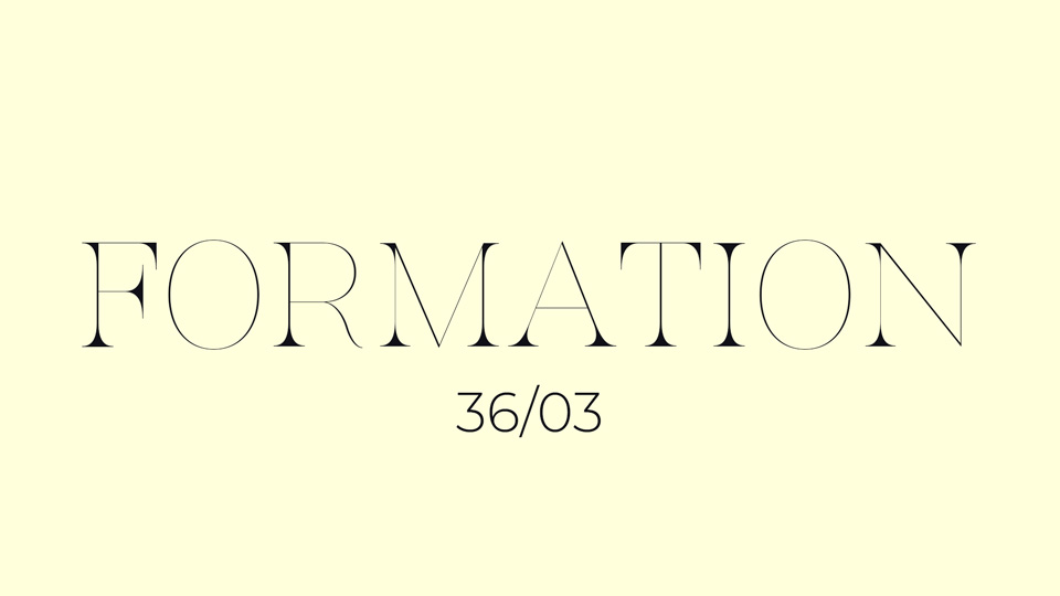 

Formation: A Sophisticated Didone Font Adding a Touch of Class to Any Design