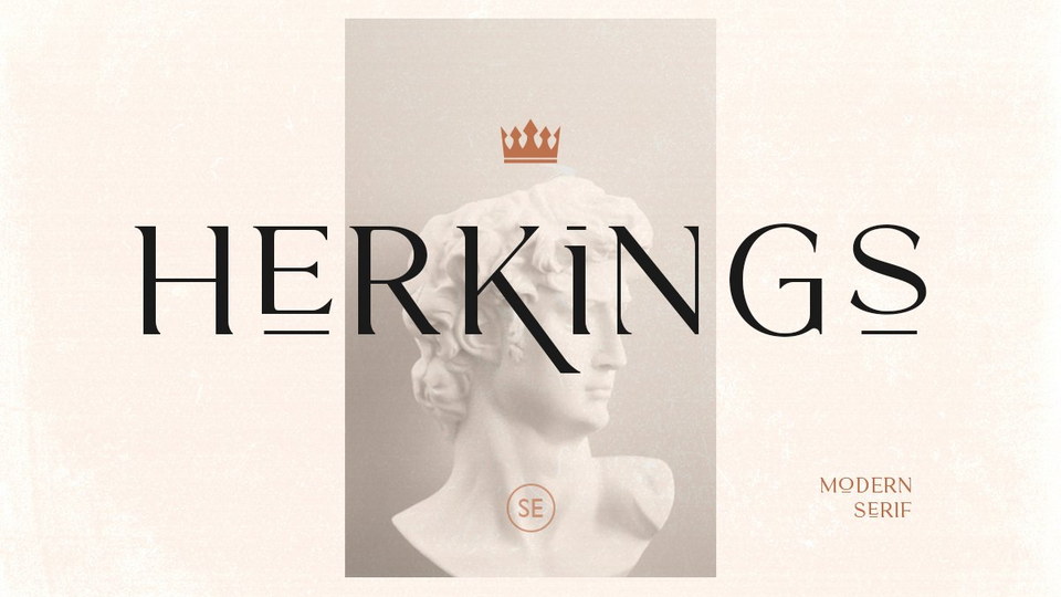 

Herkings: A Sophisticated, Minimalistic and Modern Serif Font