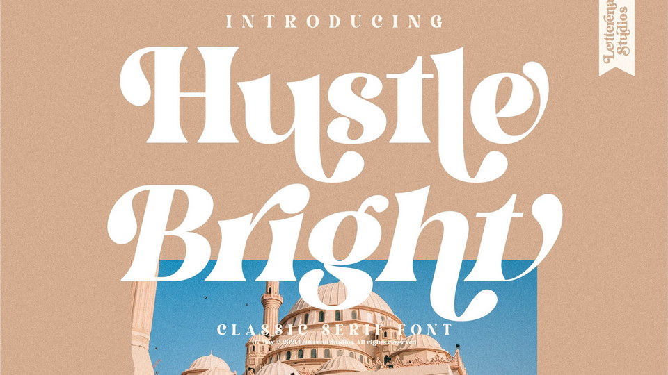 

Hustle Bright: A Luxurious and Stylish Serif Font