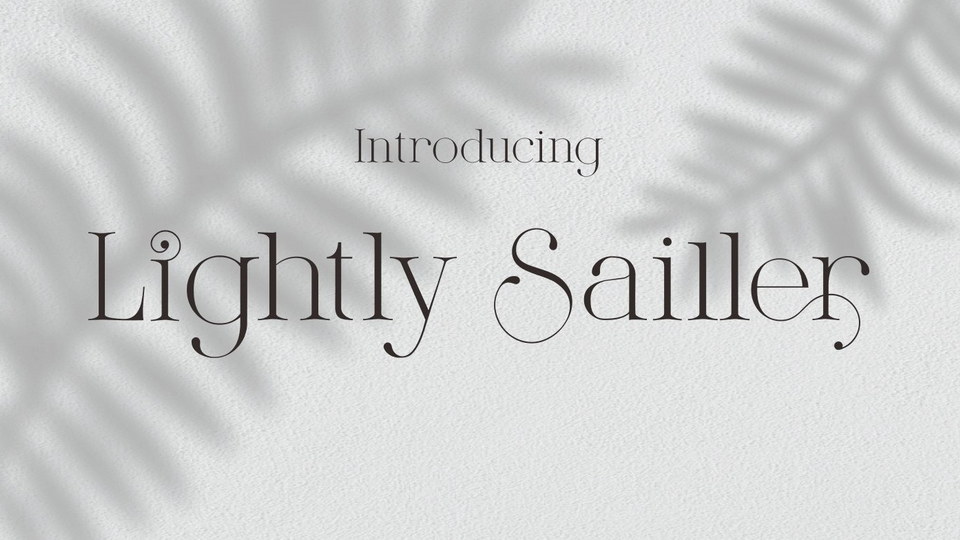 

Lightly Sailler Serif: The Timeless Font for Classic Elegance