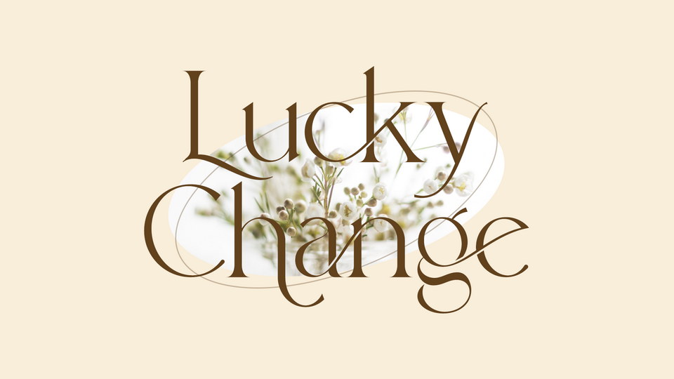 Timeless Appeal of Lucky Change Typeface for Sophisticated Design