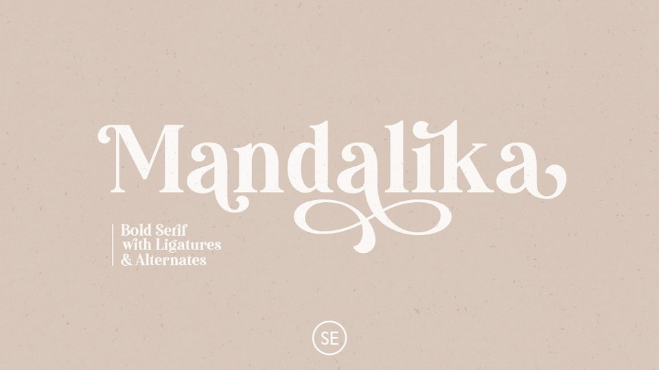 

Mandalika: An Exquisite Serif Typeface for Any Design