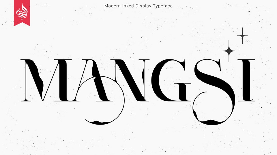

Mangsi: A Modern Font with a Distinctively Inky Feel