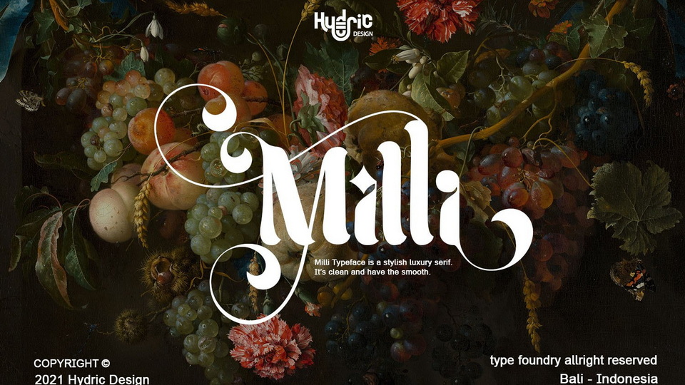  Milli: Epitome of Sophistication in Serif Fonts