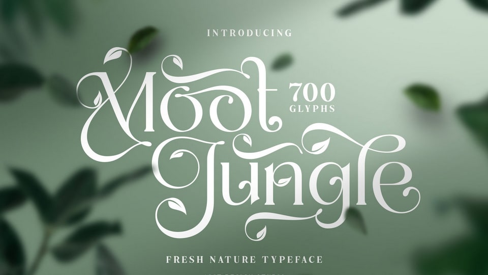 

 Unlock the Beauty of Nature with Moot Jungle Font