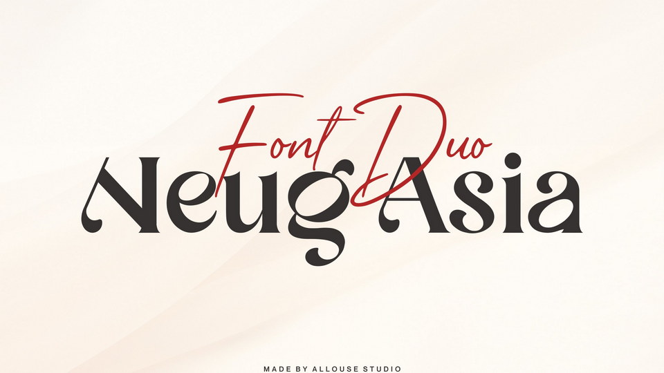 

Neug Asia: An Exceptional Font for Any Creative Project