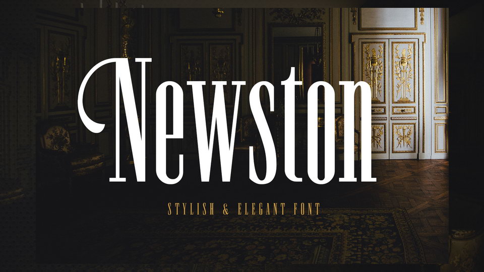 

 Newston - A Timeless and Sophisticated Serif Typeface with a Modern Twist