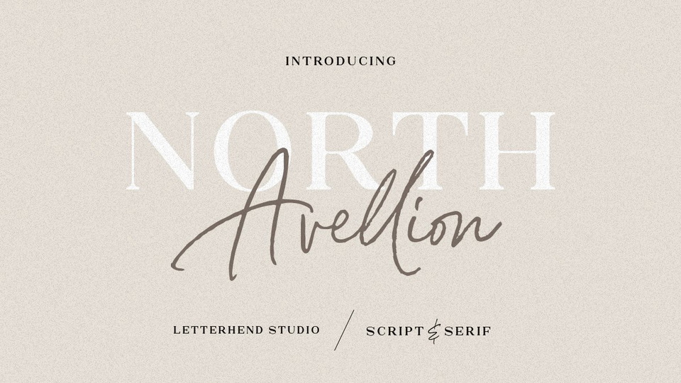 North Avellion: Perfect Font for Contemporary Designs and Branding