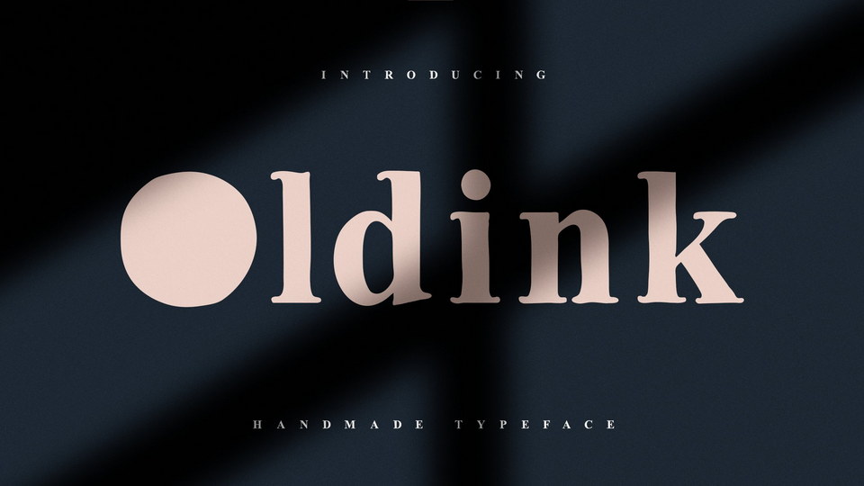 Oldink Handmade Typeface: A Versatile and Creative Option for Your Next Project