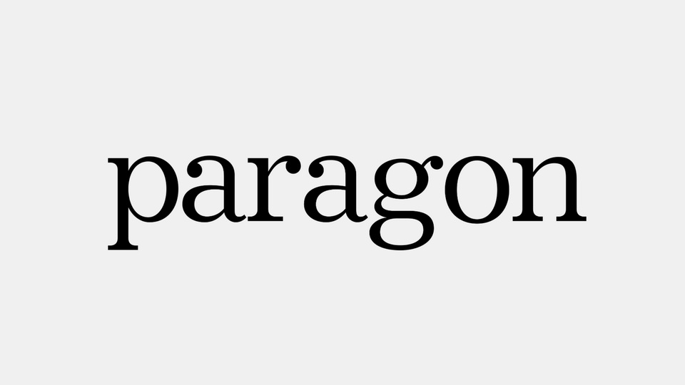 Revived Paragon Font Family now available in OCR version for short text passages