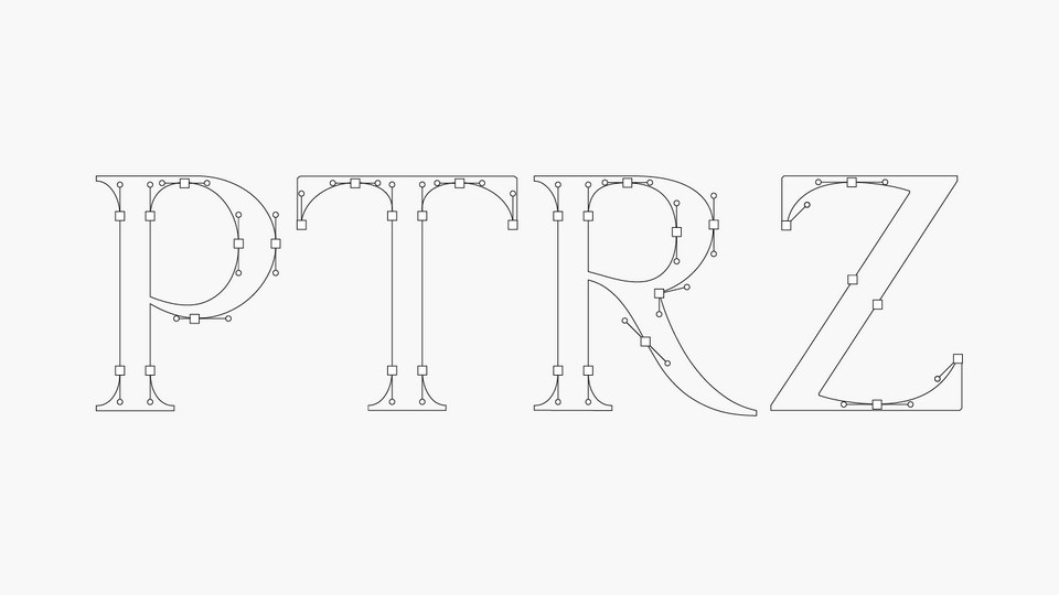 Patrízia: A Typeface Homaging Renaissance Era and Humanist Design Principles with Unique Serifs and Ligatures